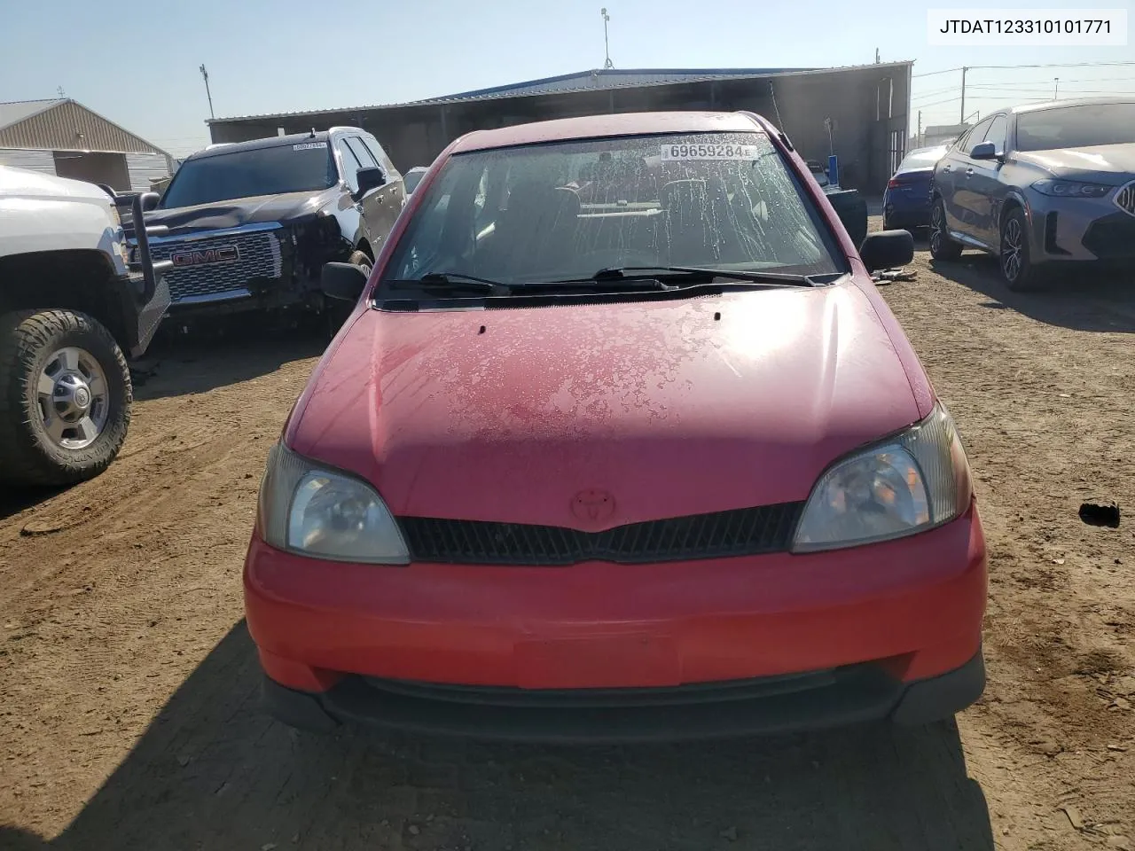 JTDAT123310101771 2001 Toyota Echo