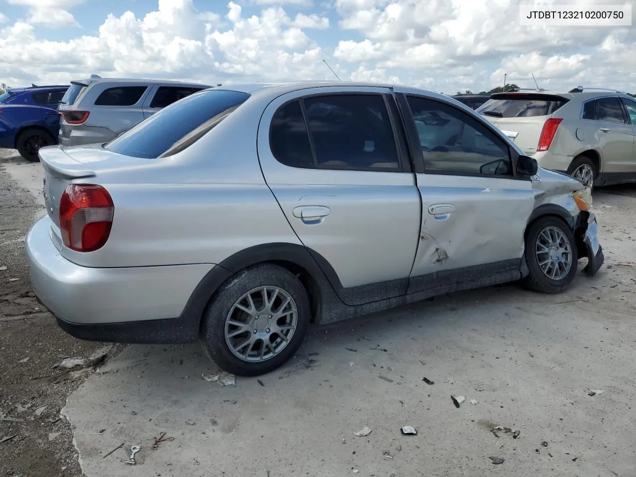 JTDBT123210200750 2001 Toyota Echo