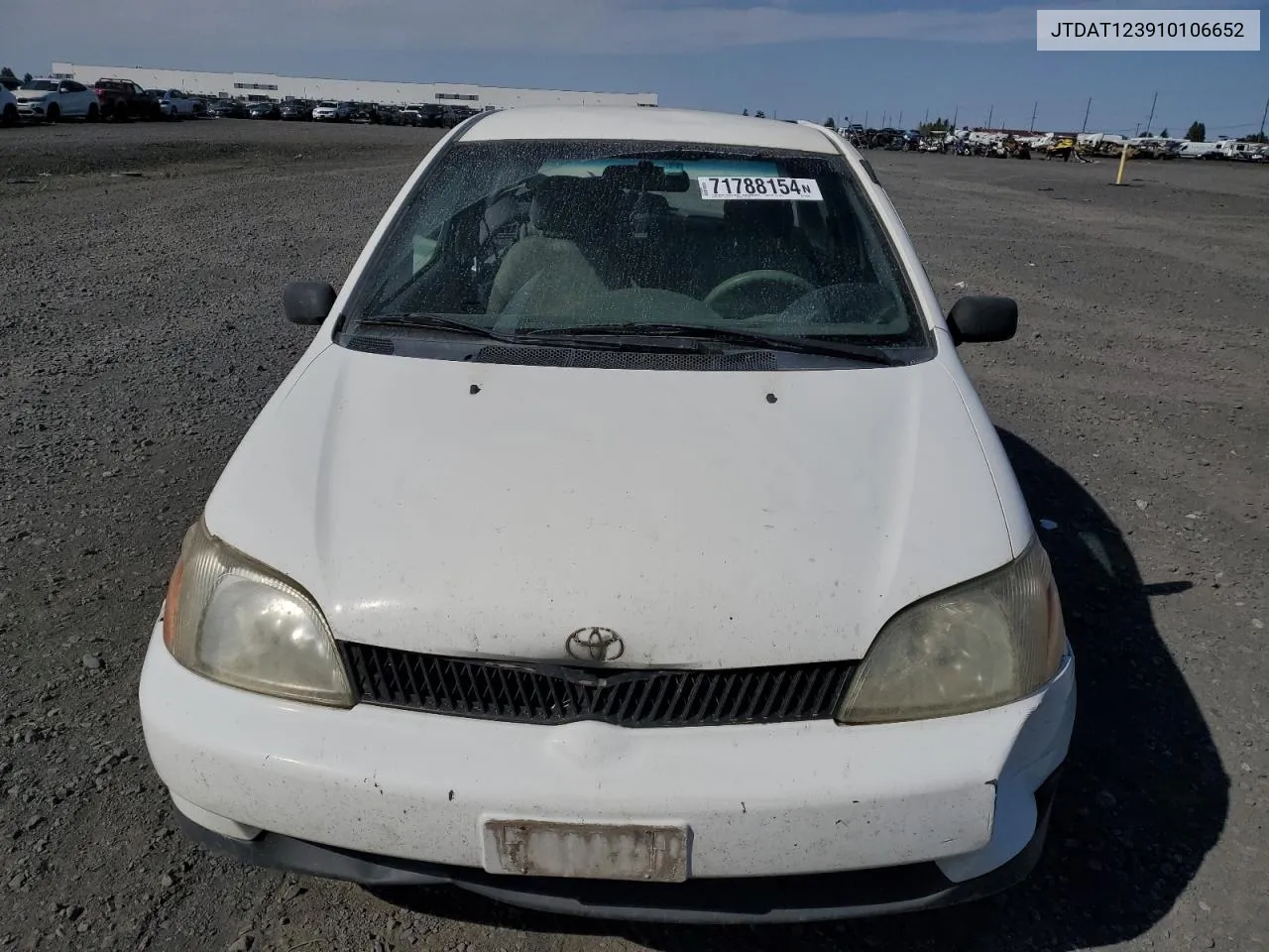 JTDAT123910106652 2001 Toyota Echo