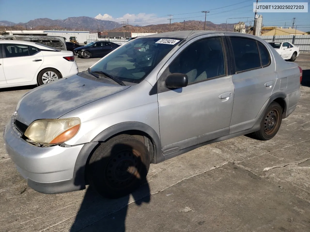 JTDBT123025027203 2002 Toyota Echo