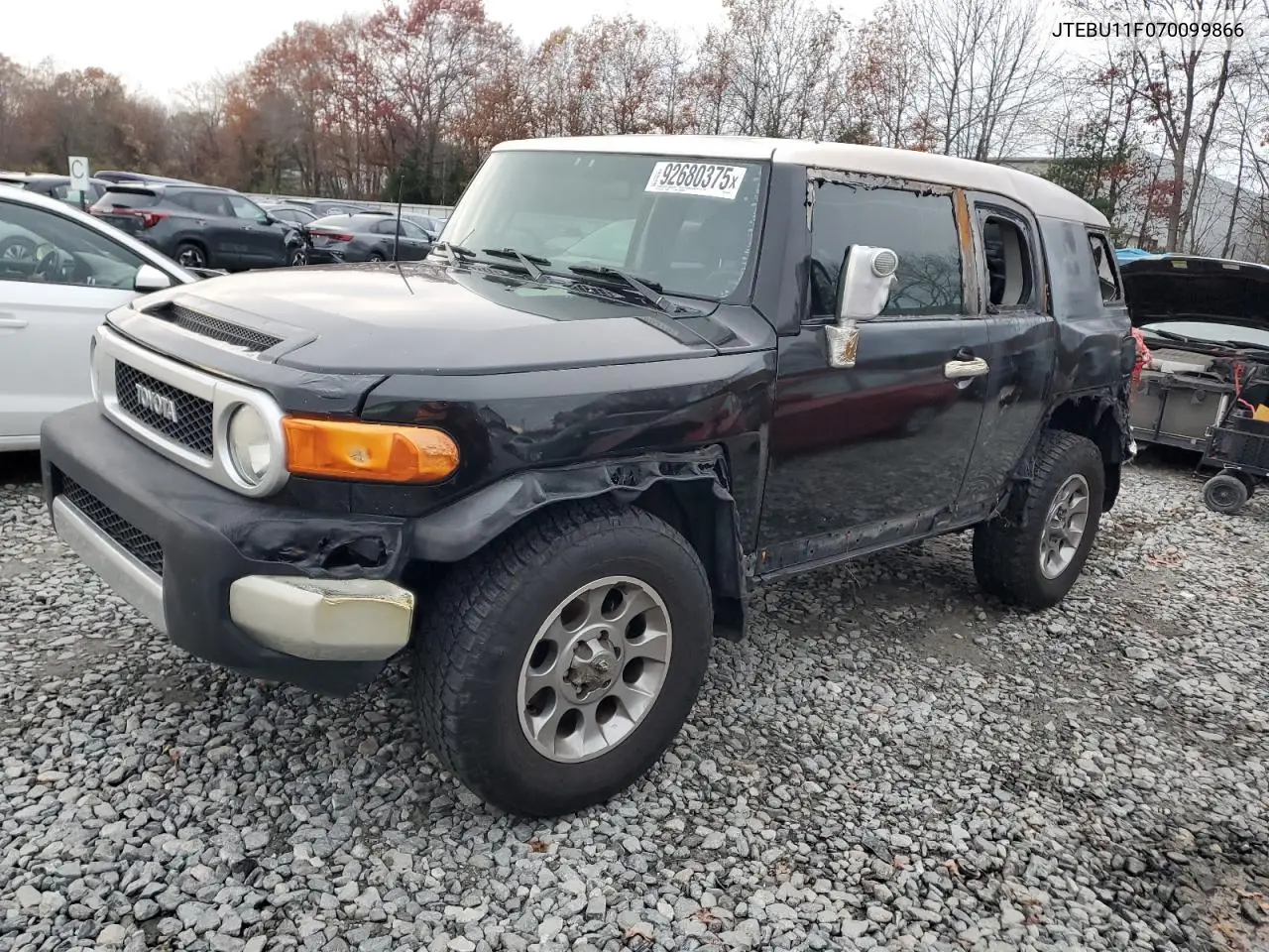 JTEBU11F070099866 2007 Toyota Fj Cruiser