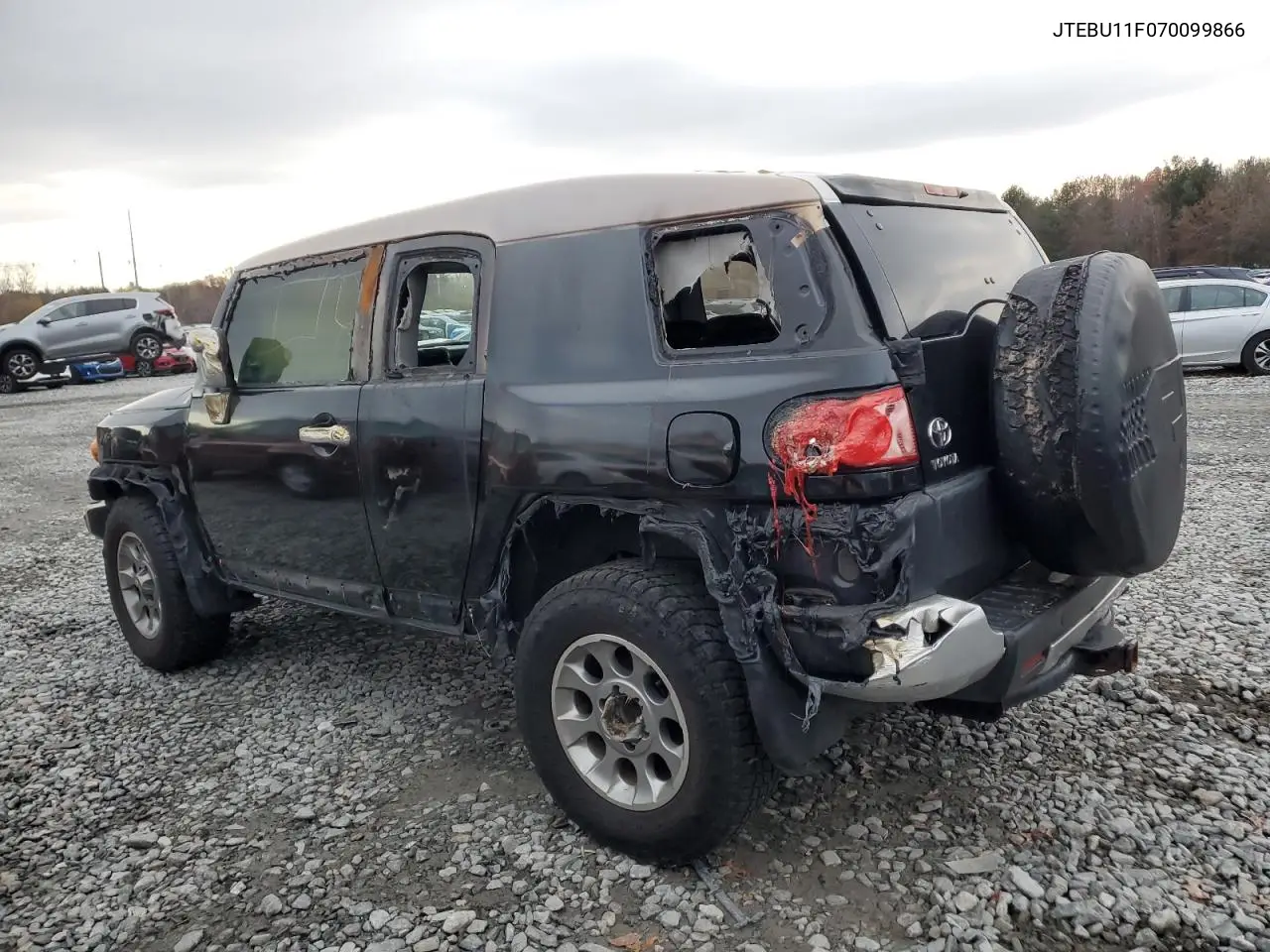 JTEBU11F070099866 2007 Toyota Fj Cruiser