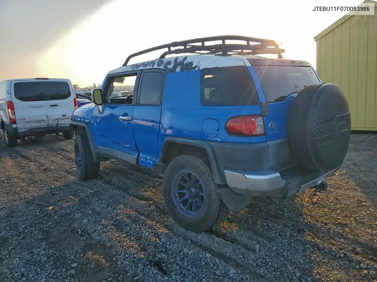 JTEBU11F070053986 2007 Toyota Fj Cruiser