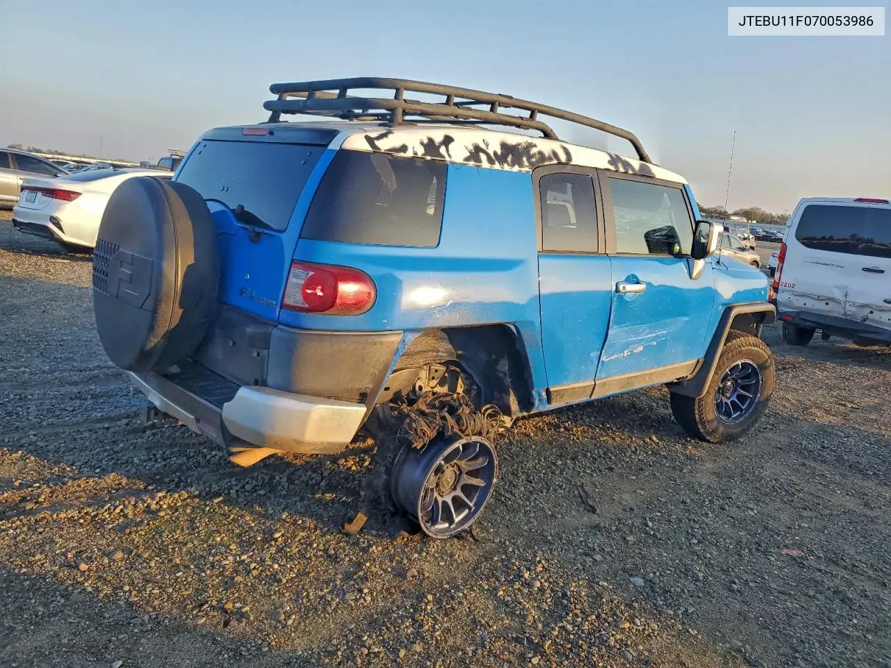 JTEBU11F070053986 2007 Toyota Fj Cruiser