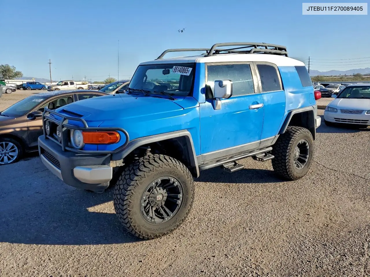 JTEBU11F270089405 2007 Toyota Fj Cruiser