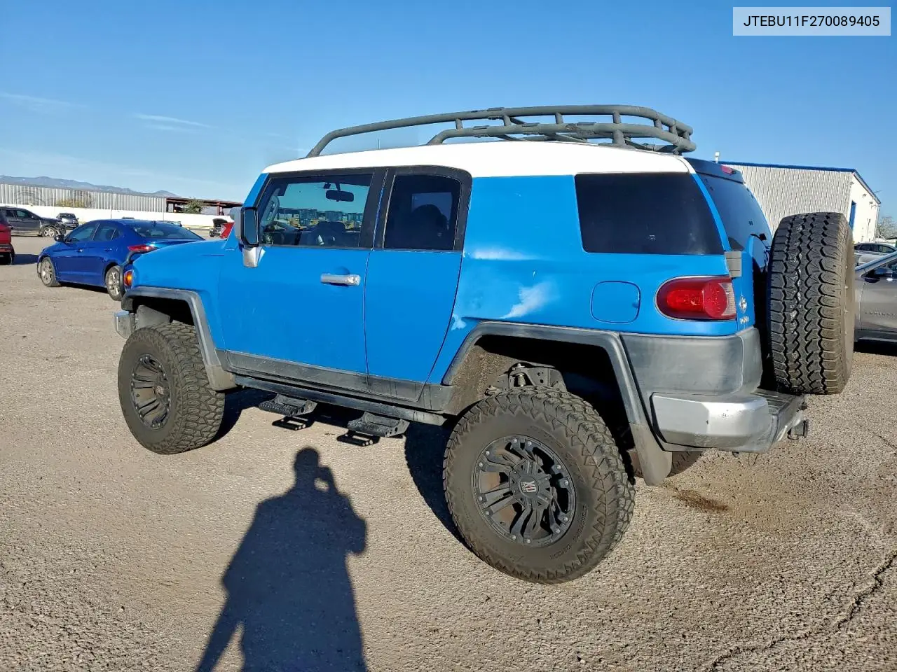 JTEBU11F270089405 2007 Toyota Fj Cruiser