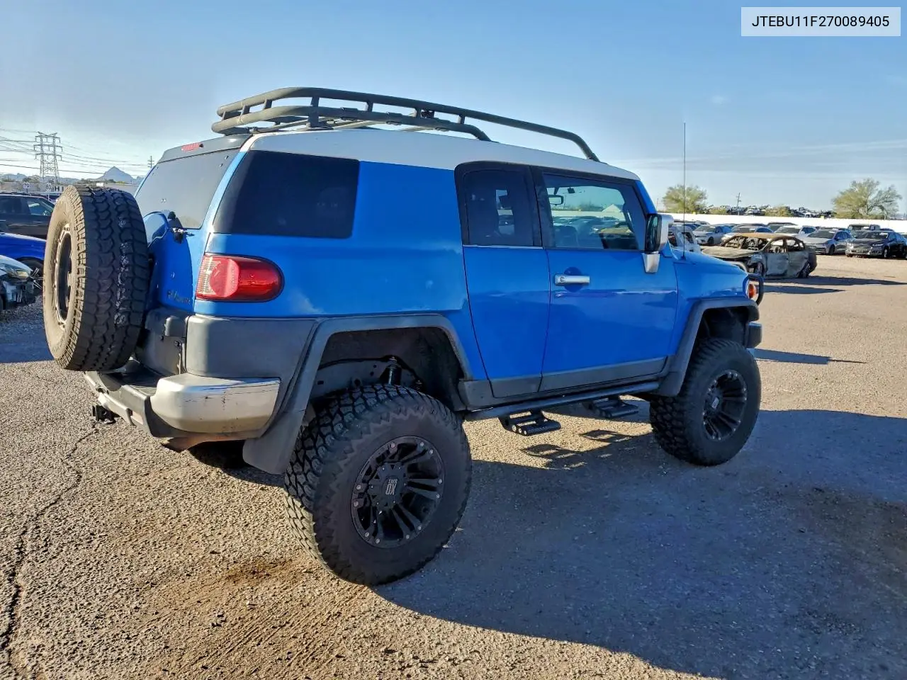 JTEBU11F270089405 2007 Toyota Fj Cruiser
