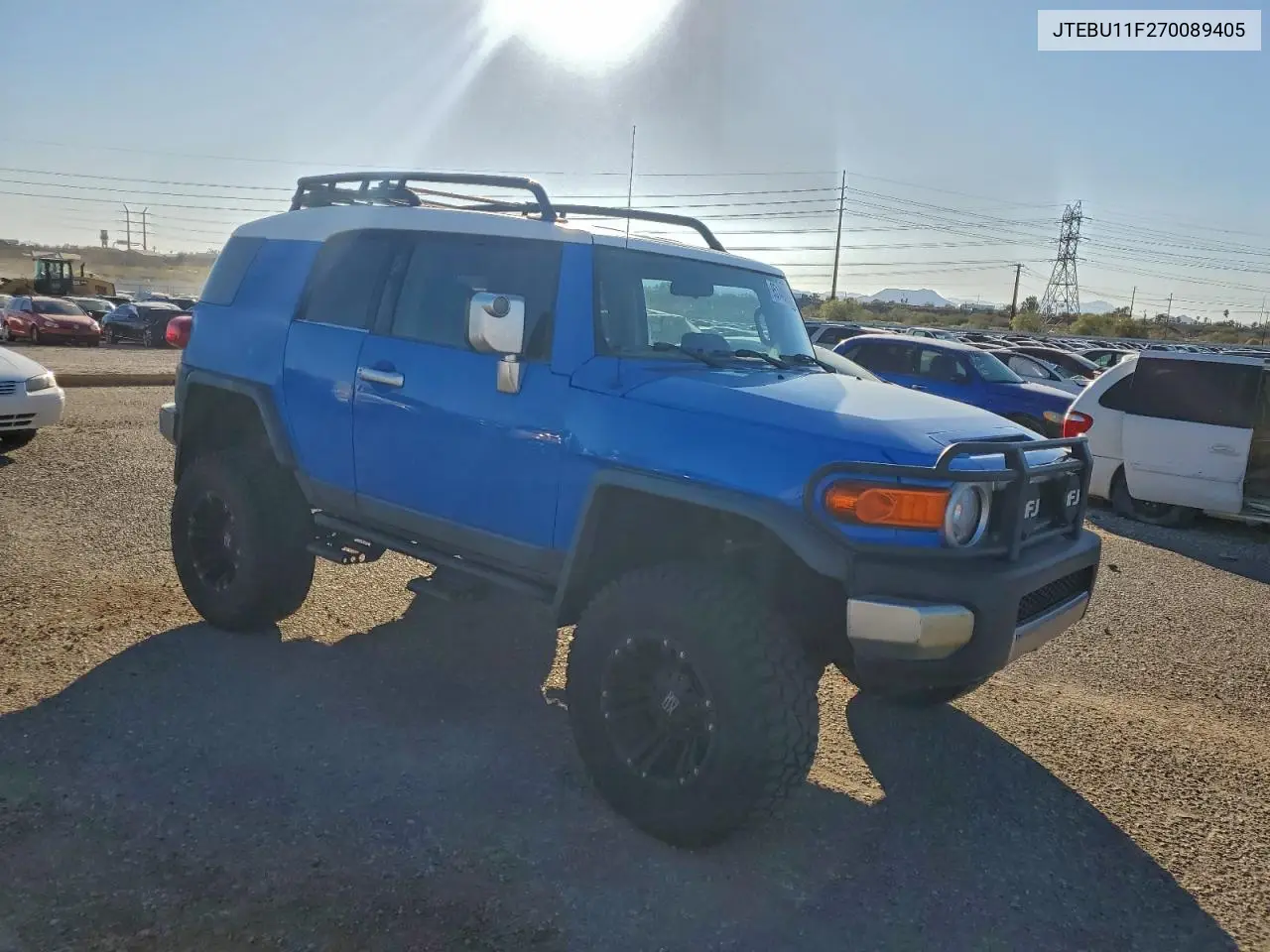 JTEBU11F270089405 2007 Toyota Fj Cruiser