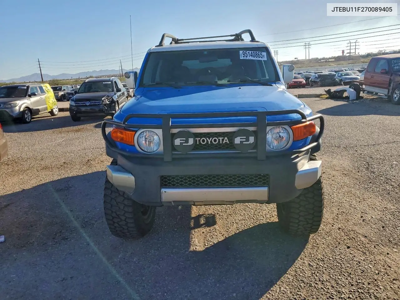 JTEBU11F270089405 2007 Toyota Fj Cruiser
