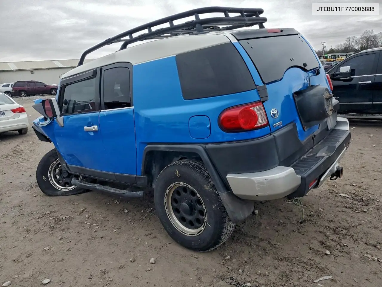 JTEBU11F770006888 2007 Toyota Fj Cruiser