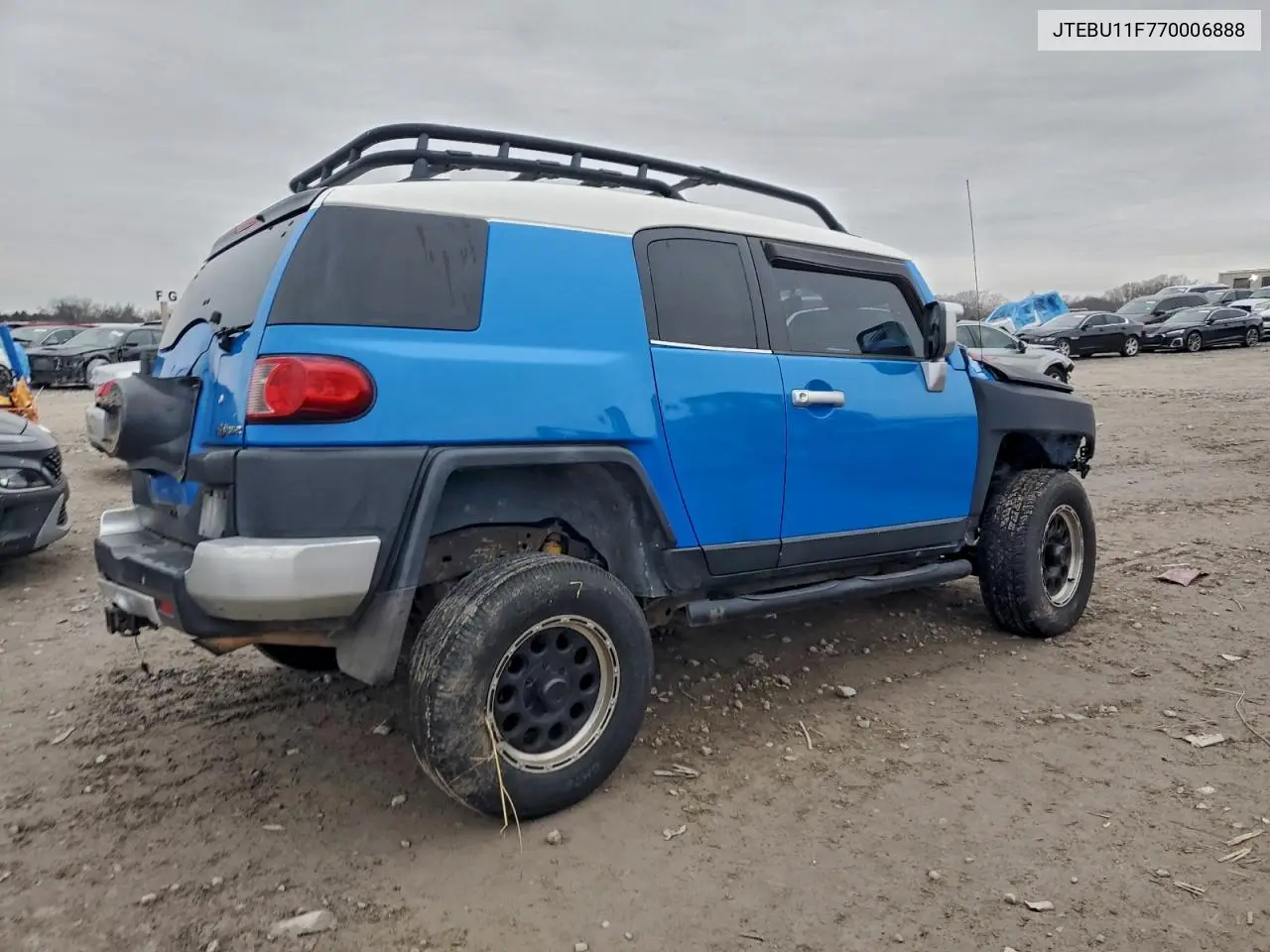 JTEBU11F770006888 2007 Toyota Fj Cruiser