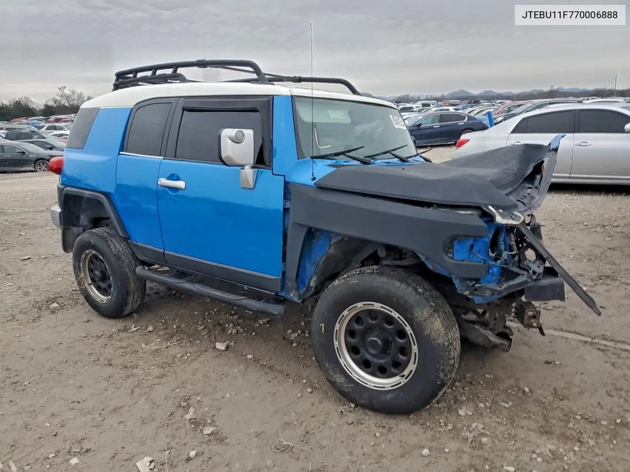 JTEBU11F770006888 2007 Toyota Fj Cruiser