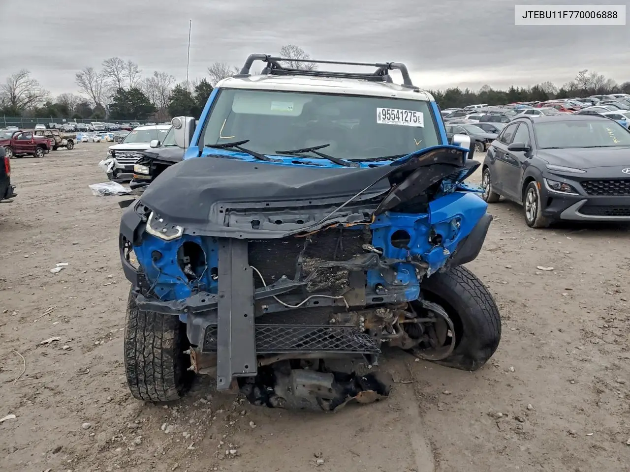 JTEBU11F770006888 2007 Toyota Fj Cruiser