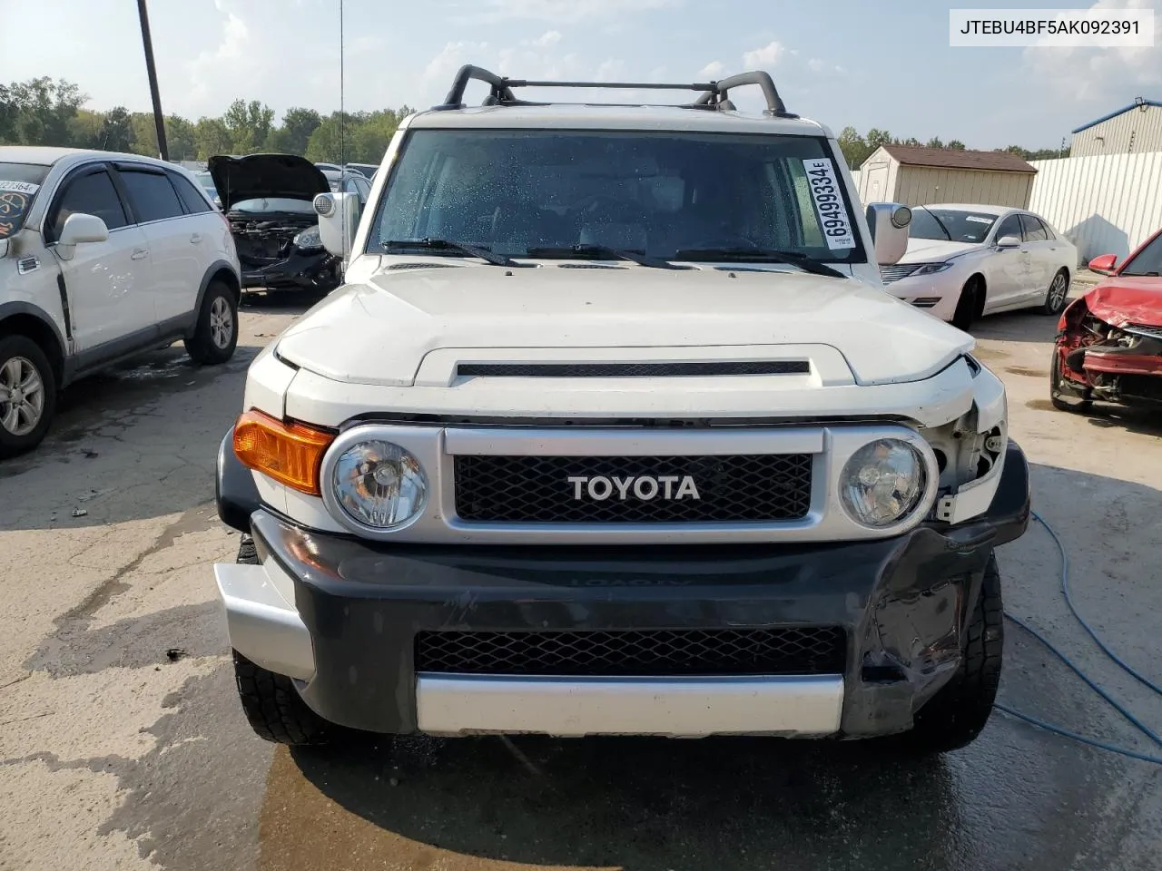 JTEBU4BF5AK092391 2010 Toyota Fj Cruiser