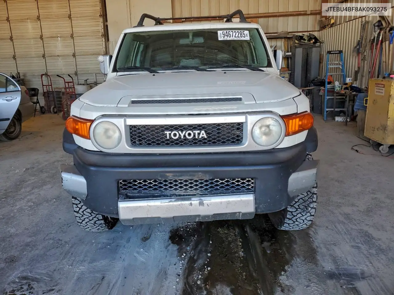 JTEBU4BF8AK093275 2010 Toyota Fj Cruiser