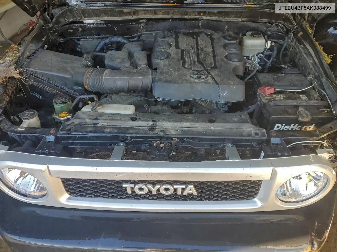 JTEBU4BF5AK088499 2010 Toyota Fj Cruiser