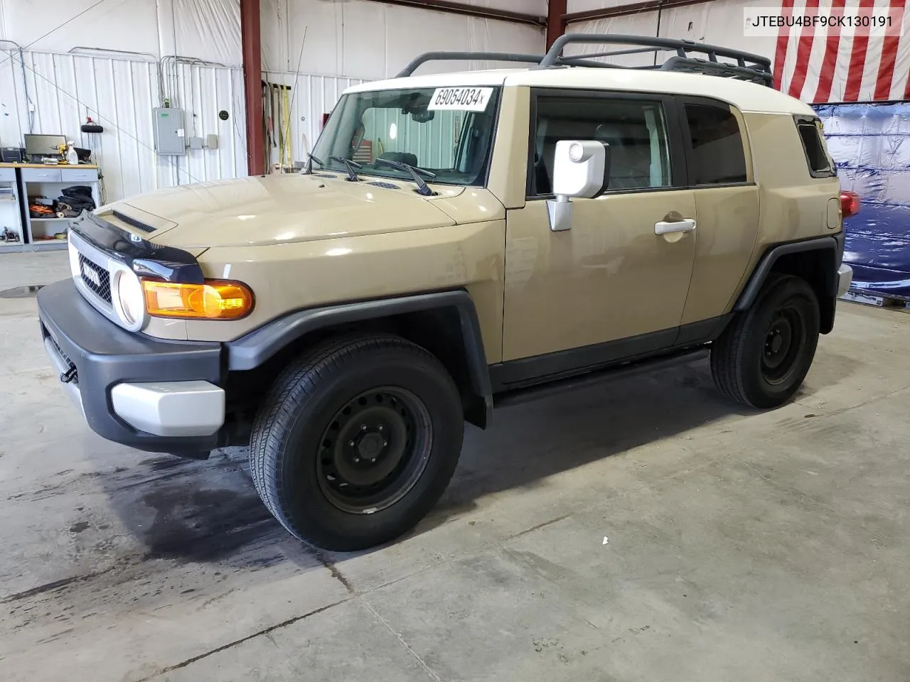 JTEBU4BF9CK130191 2012 Toyota Fj Cruiser