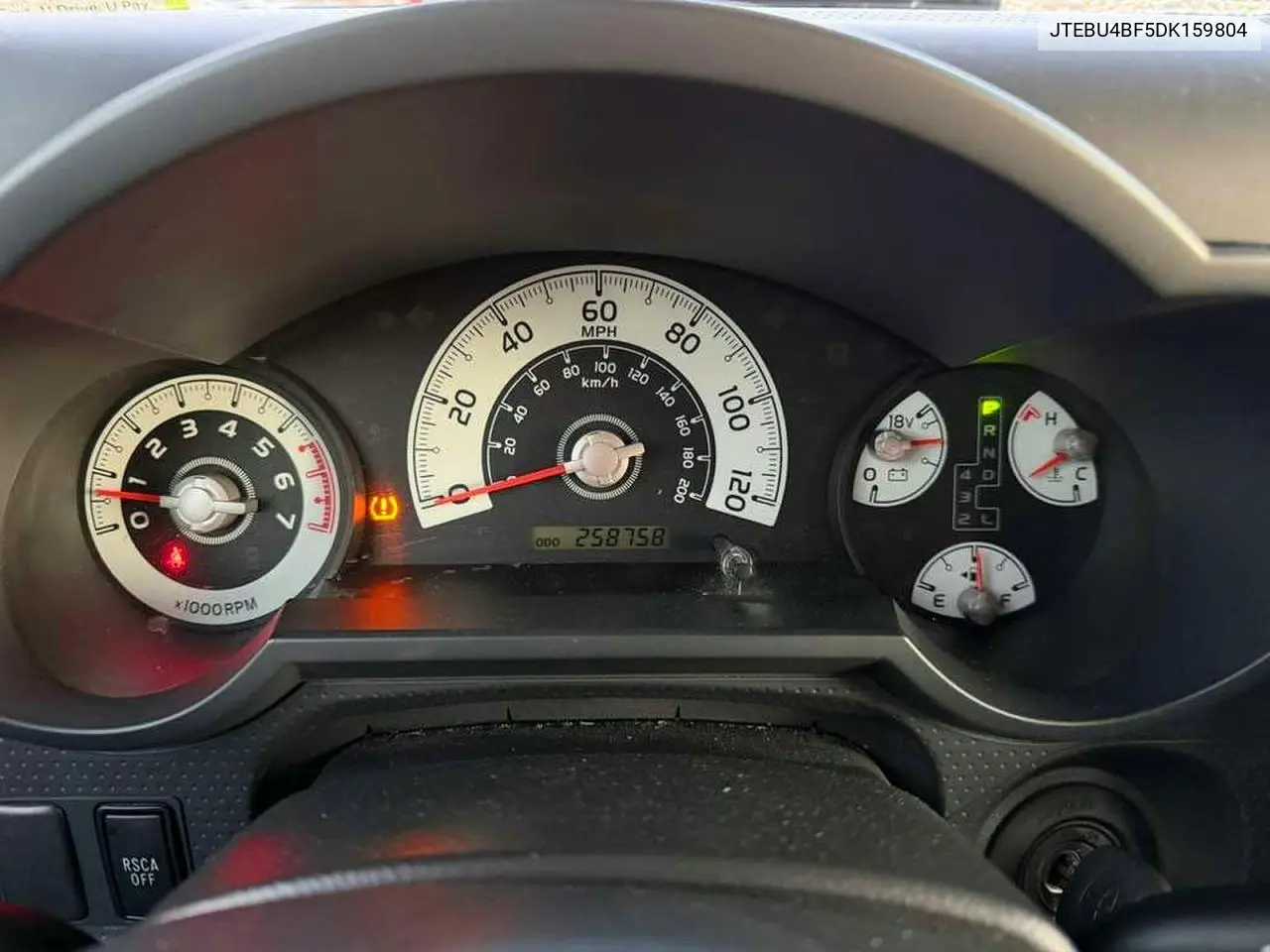 JTEBU4BF5DK159804 2013 Toyota Fj Cruiser