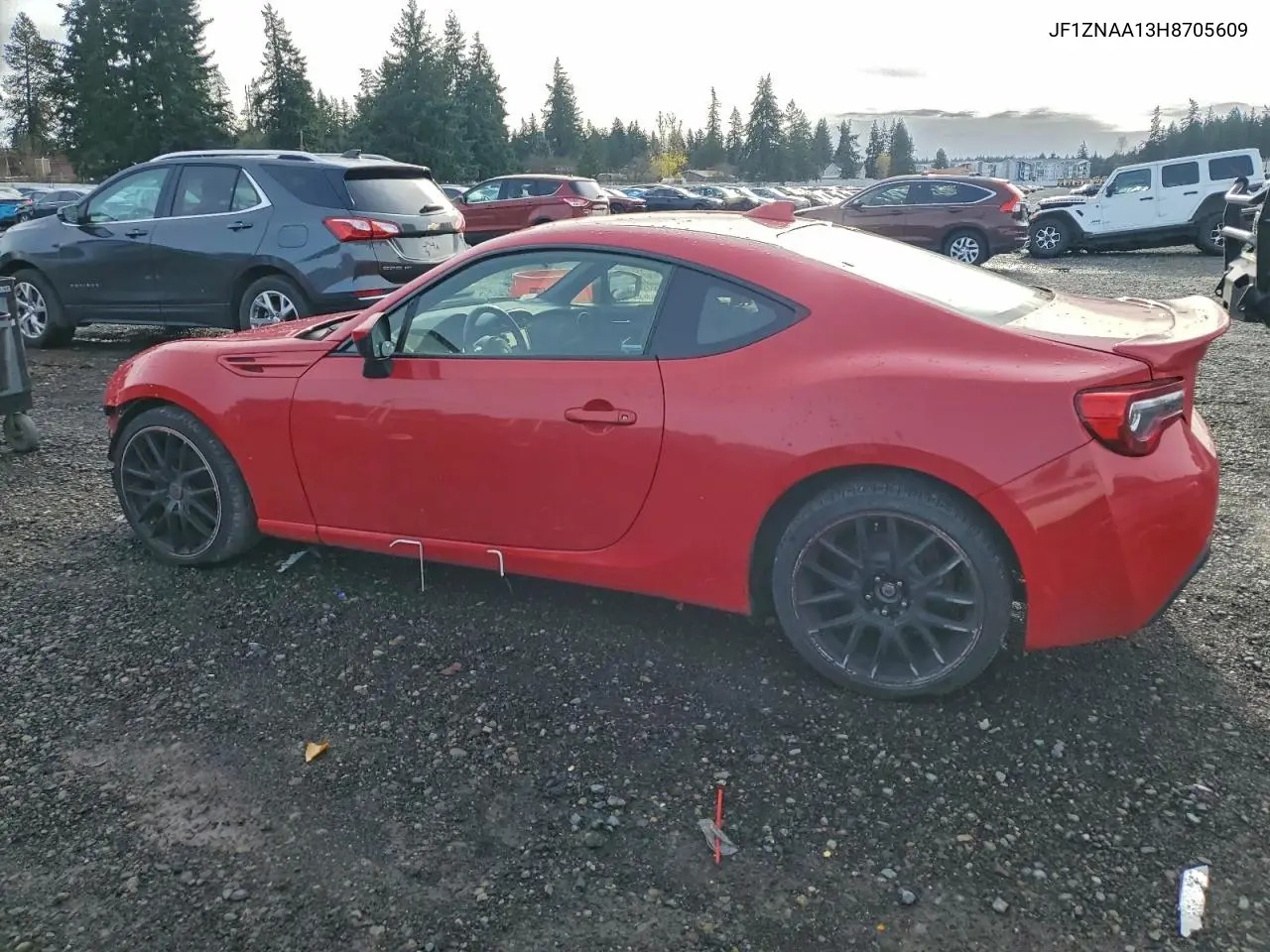 JF1ZNAA13H8705609 2017 Toyota 86 Base