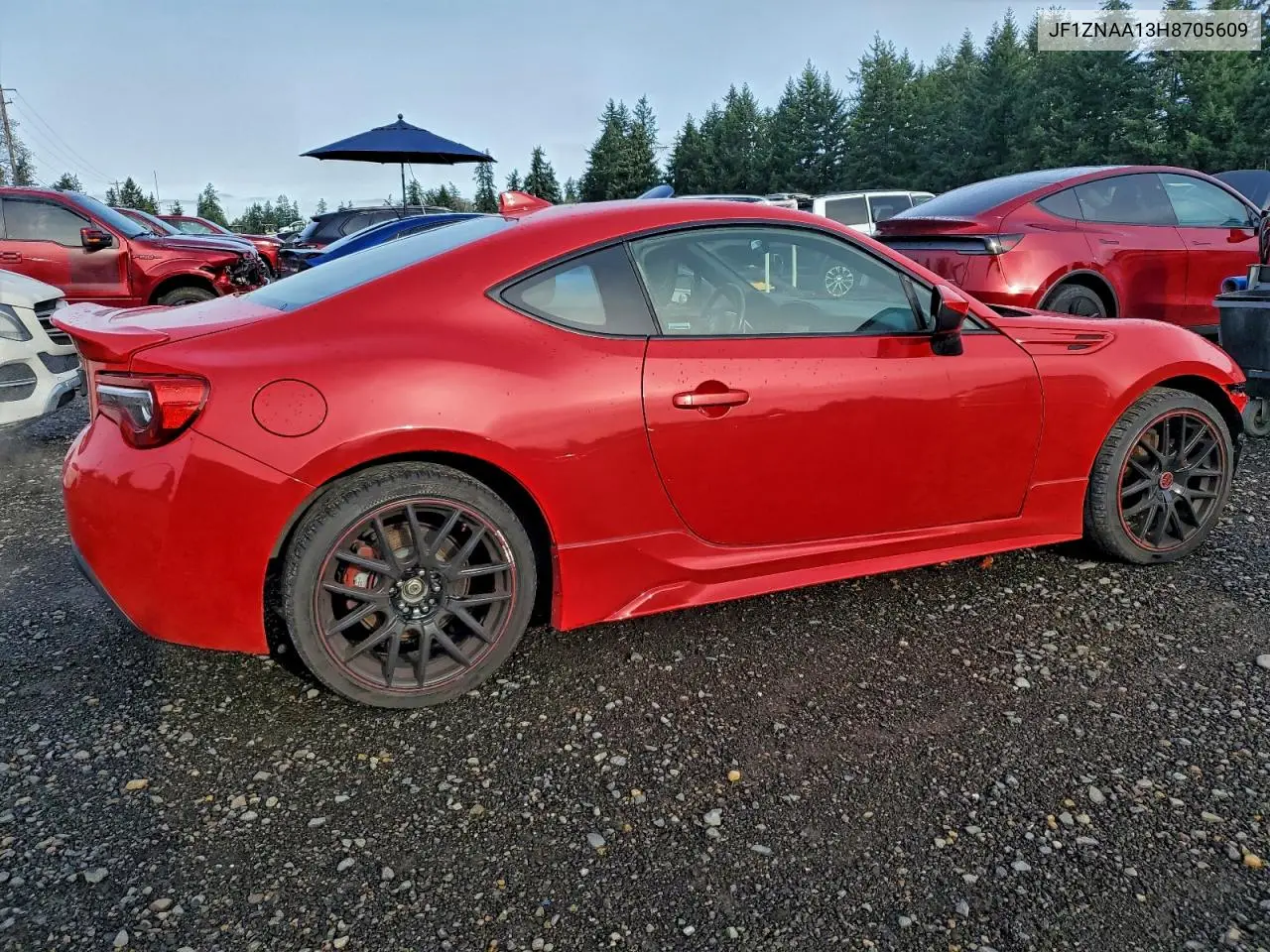 JF1ZNAA13H8705609 2017 Toyota 86 Base