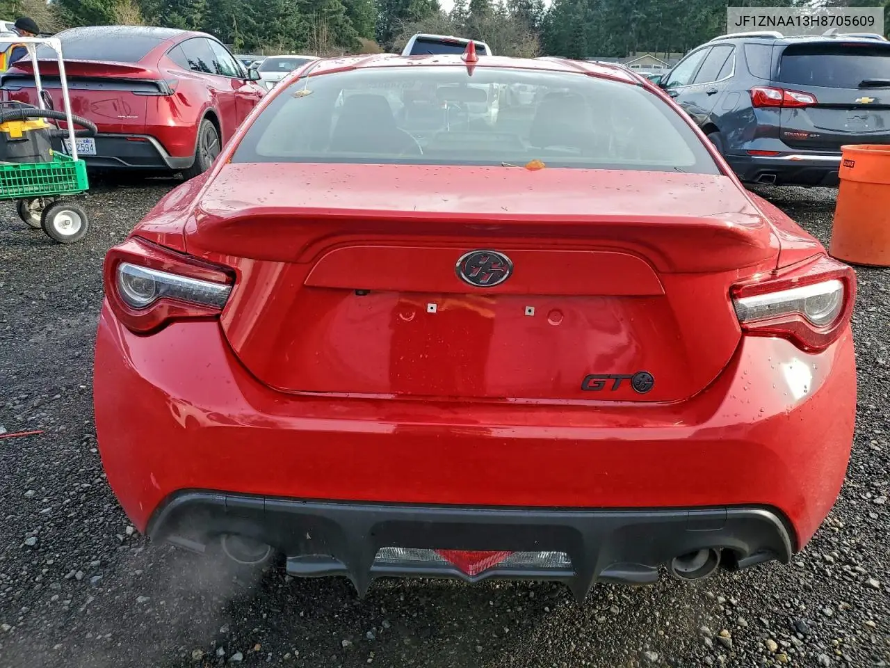 JF1ZNAA13H8705609 2017 Toyota 86 Base