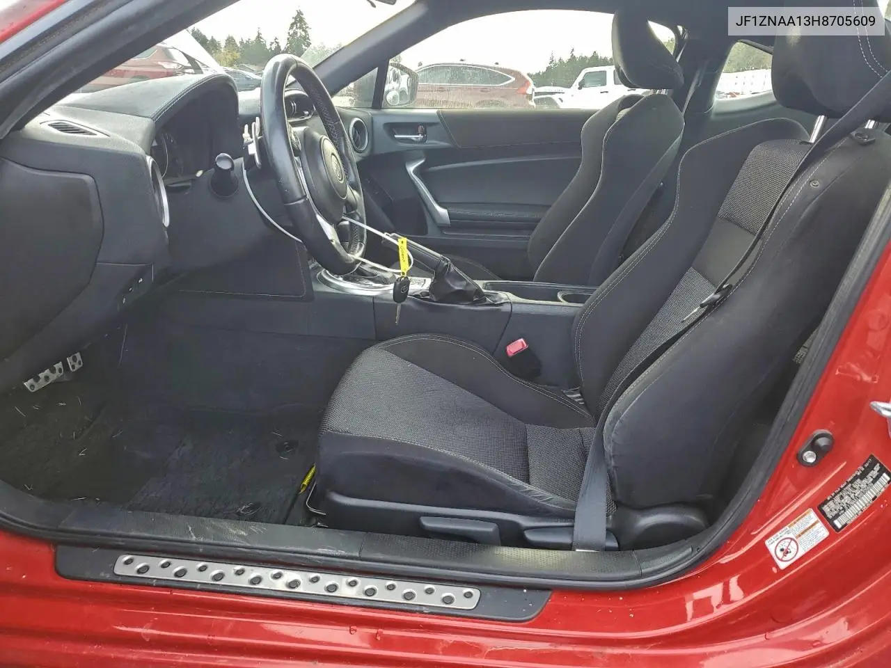 JF1ZNAA13H8705609 2017 Toyota 86 Base