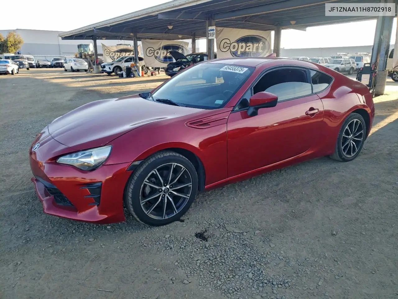 JF1ZNAA11H8702918 2017 Toyota 86 Base