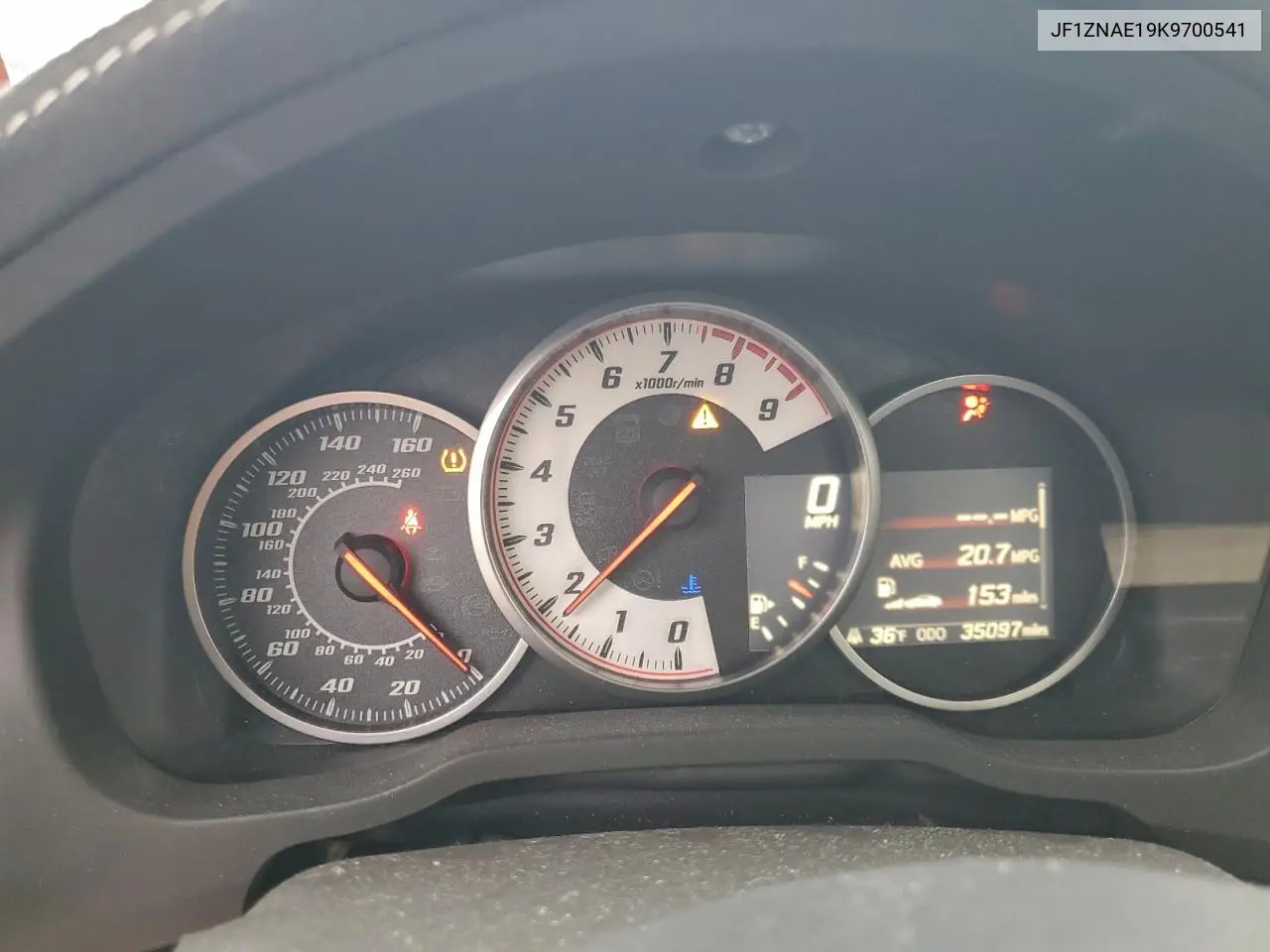 JF1ZNAE19K9700541 2019 Toyota 86 Gt