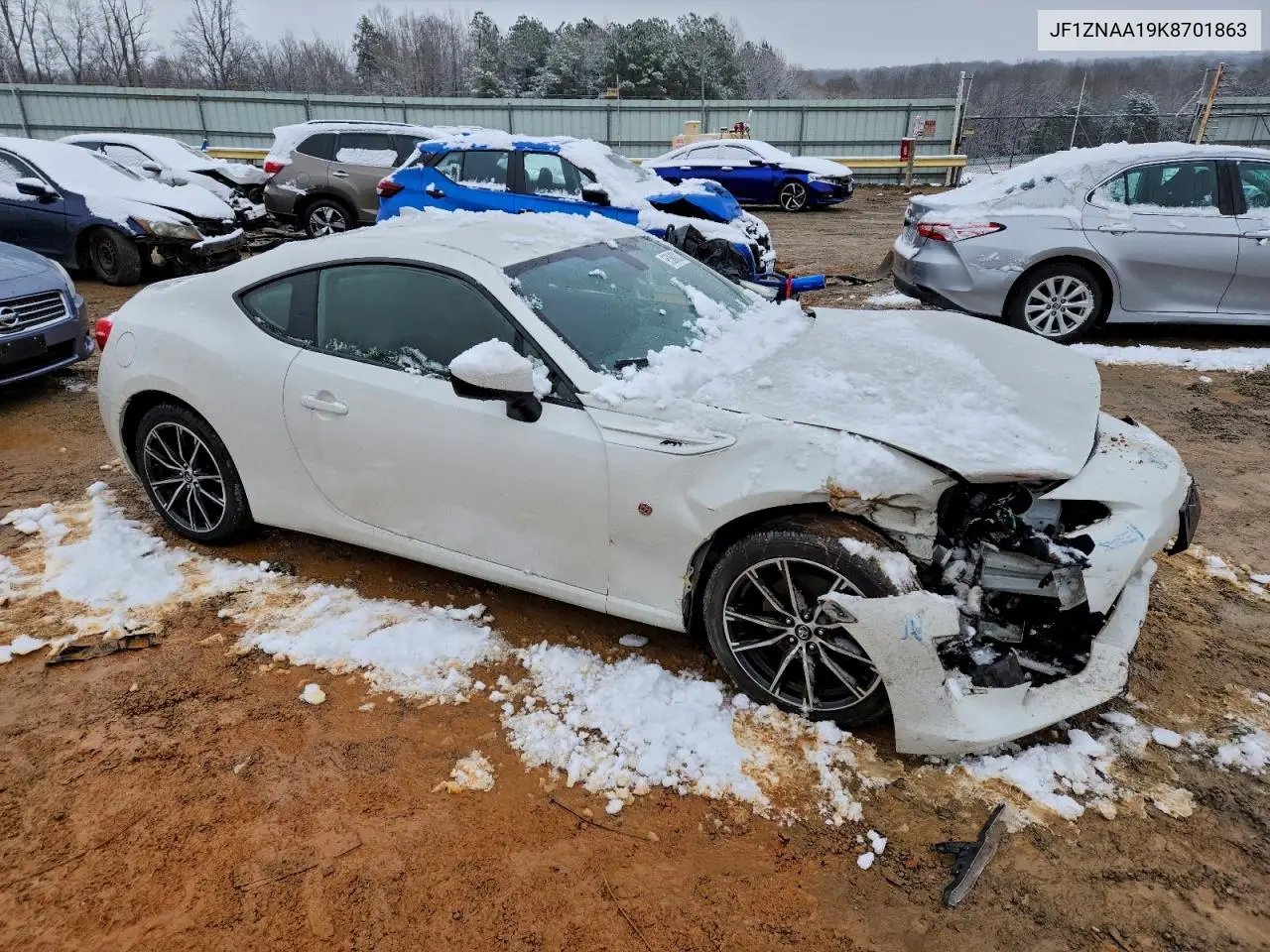 JF1ZNAA19K8701863 2019 Toyota 86