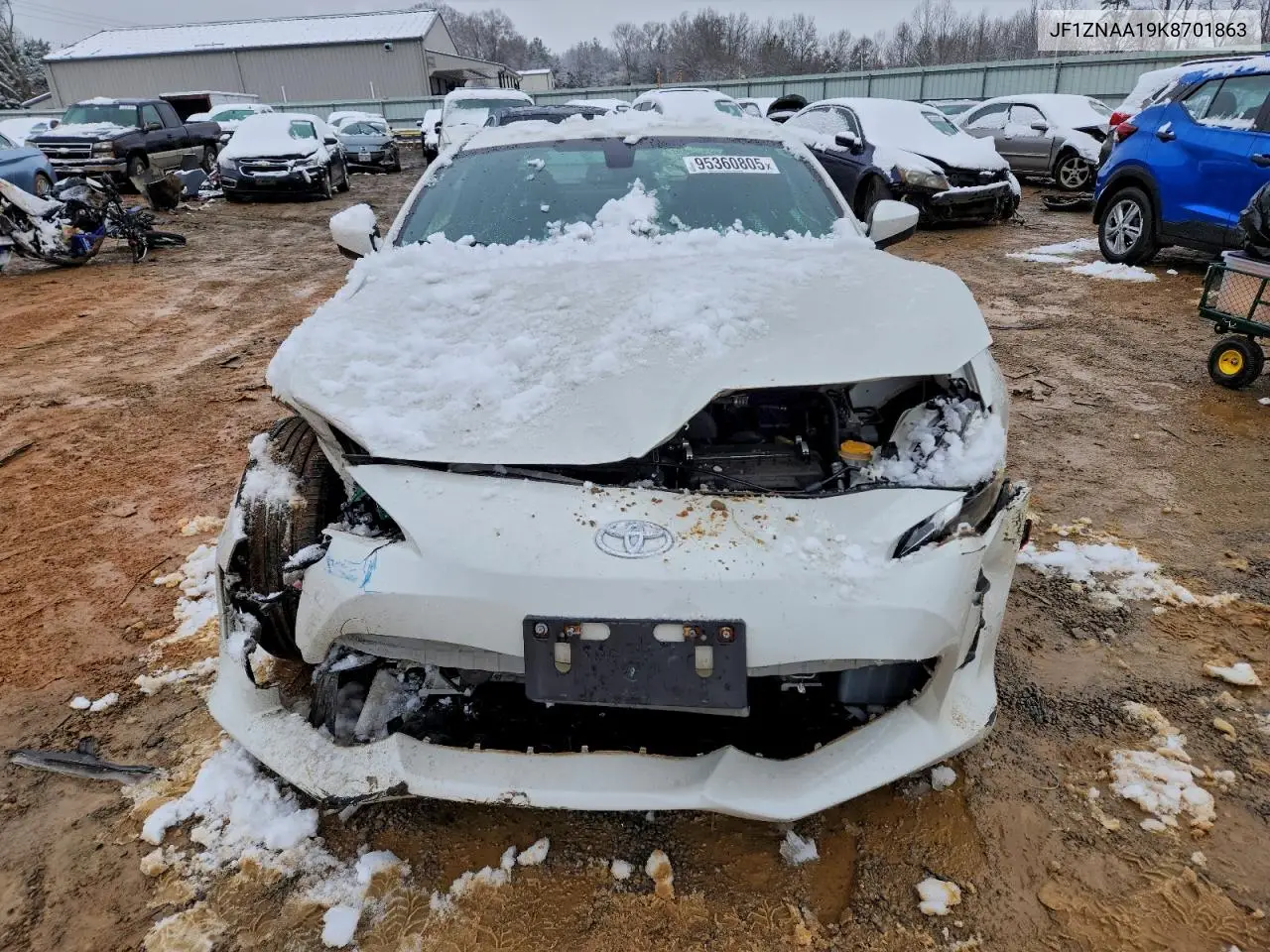 JF1ZNAA19K8701863 2019 Toyota 86