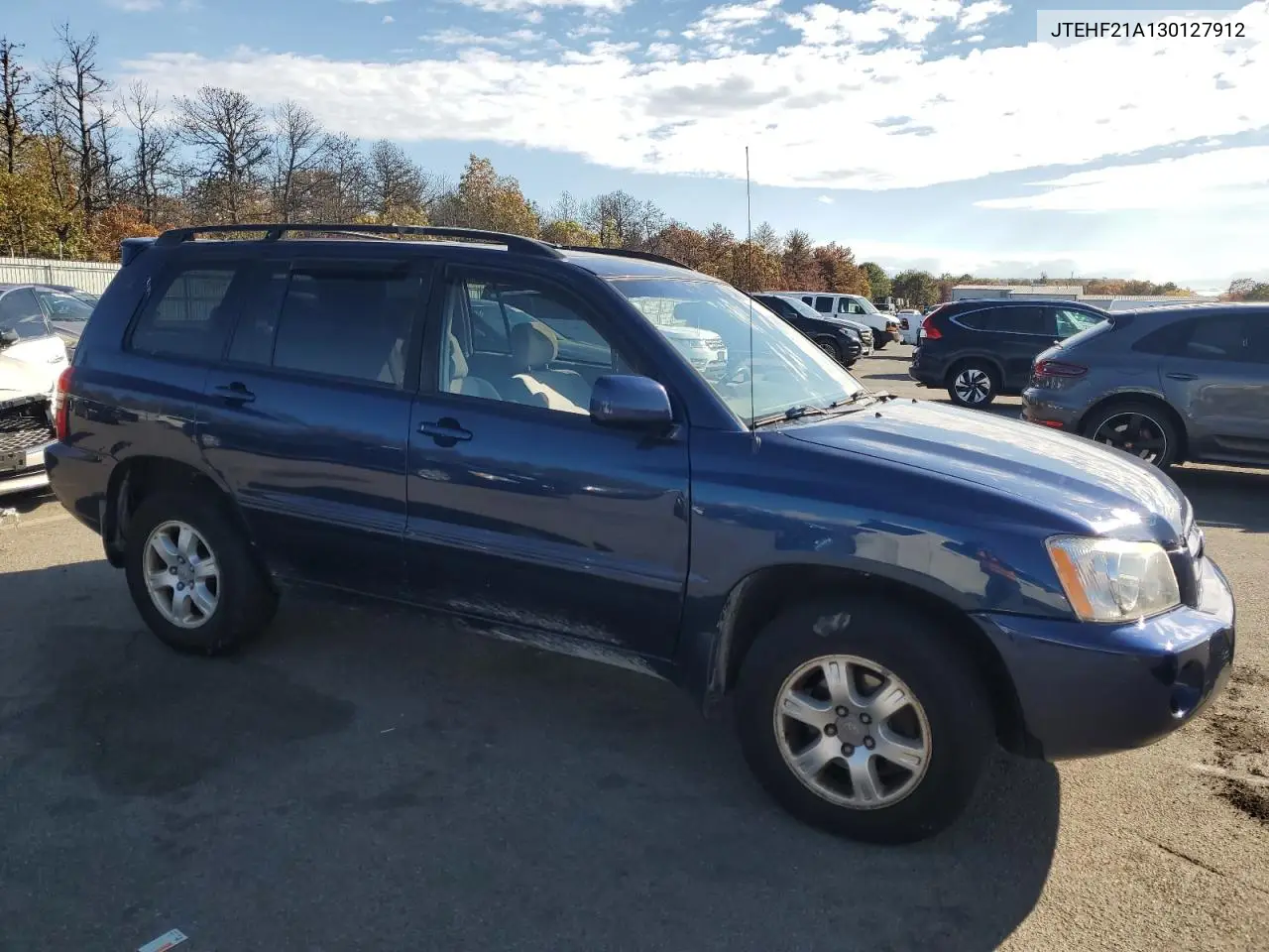 JTEHF21A130127912 2003 Toyota Highlander Limited