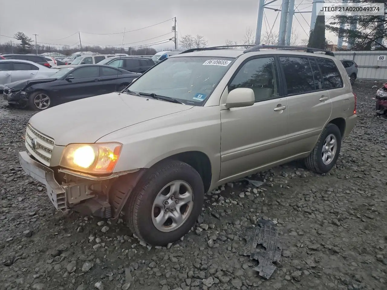 JTEGF21A020049374 2002 Toyota Highlander Limited