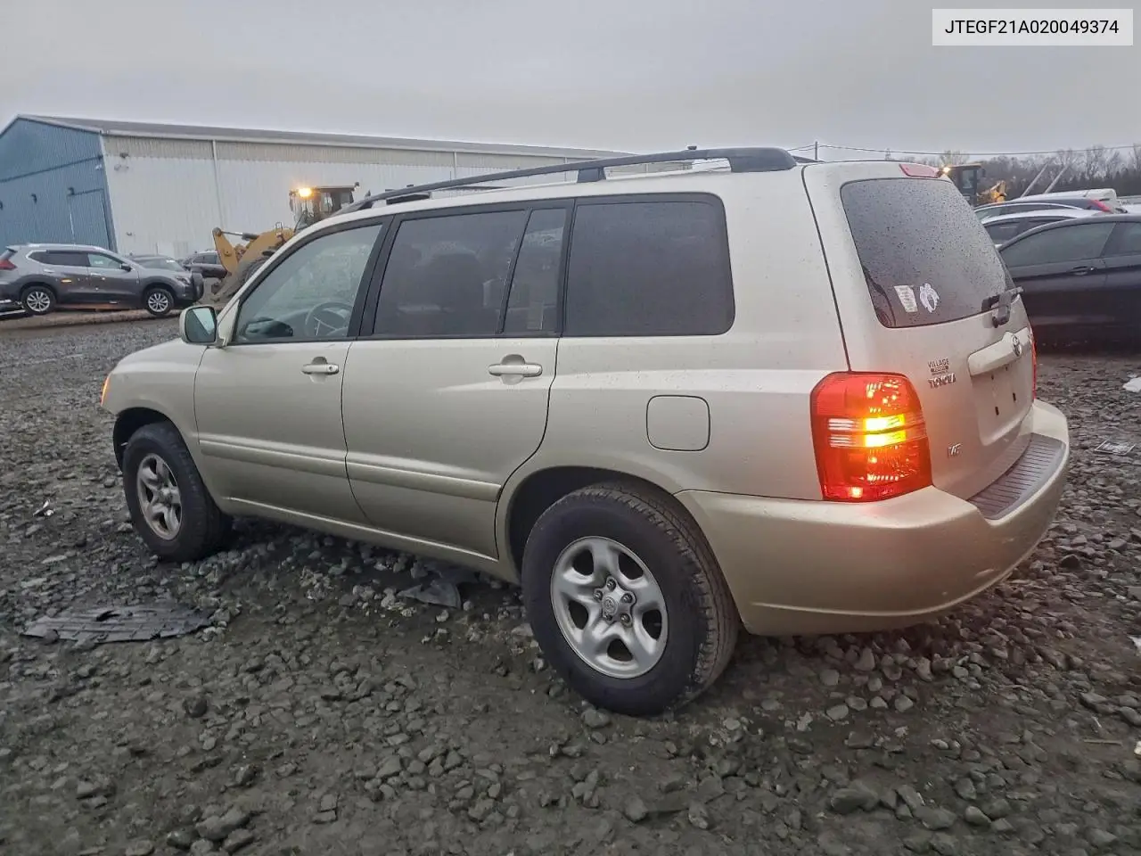 JTEGF21A020049374 2002 Toyota Highlander Limited