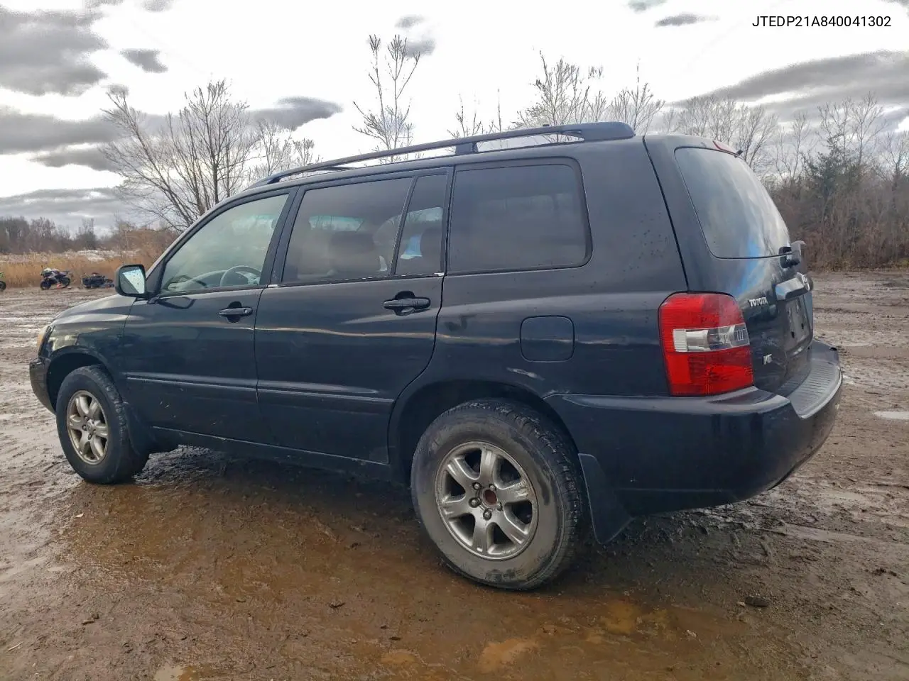 JTEDP21A840041302 2004 Toyota Highlander Base