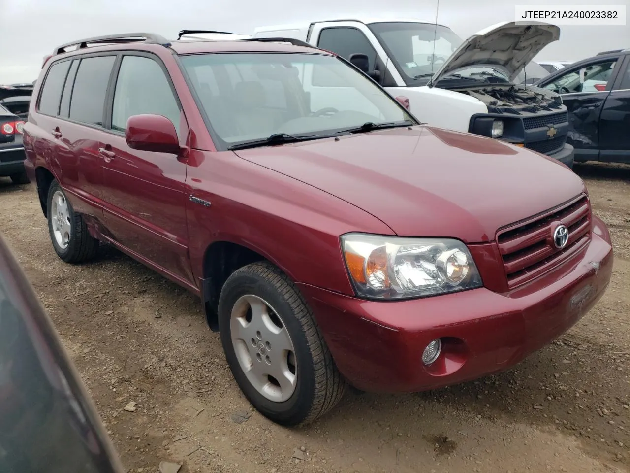 JTEEP21A240023382 2004 Toyota Highlander