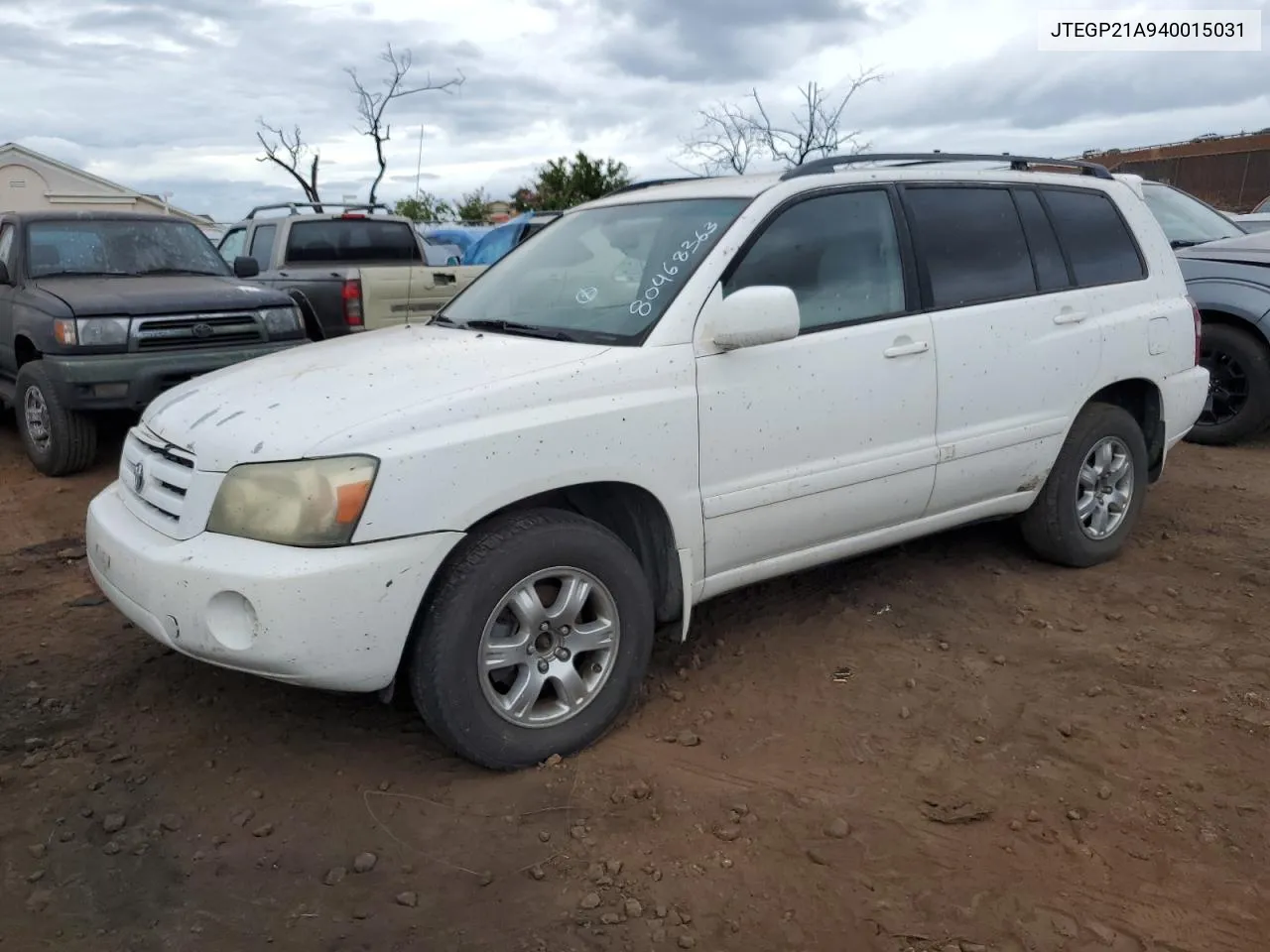 JTEGP21A940015031 2004 Toyota Highlander Base