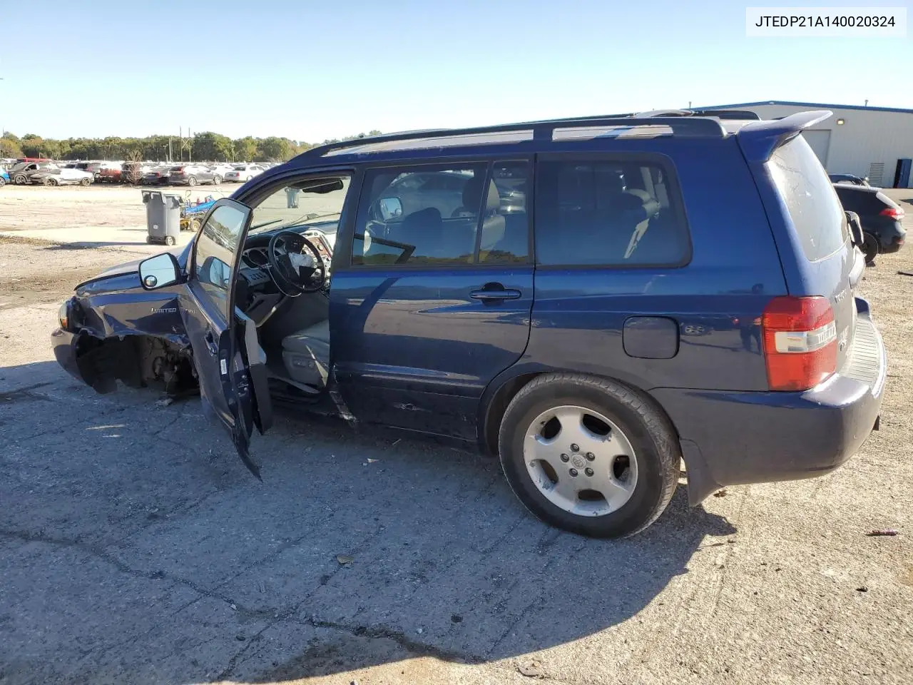JTEDP21A140020324 2004 Toyota Highlander Base