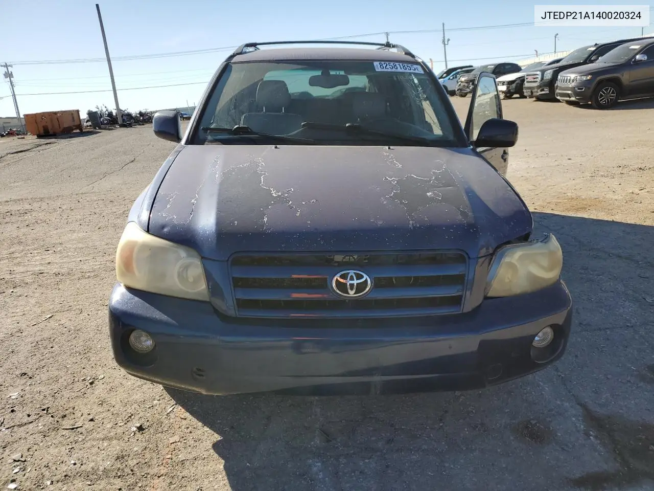 JTEDP21A140020324 2004 Toyota Highlander Base