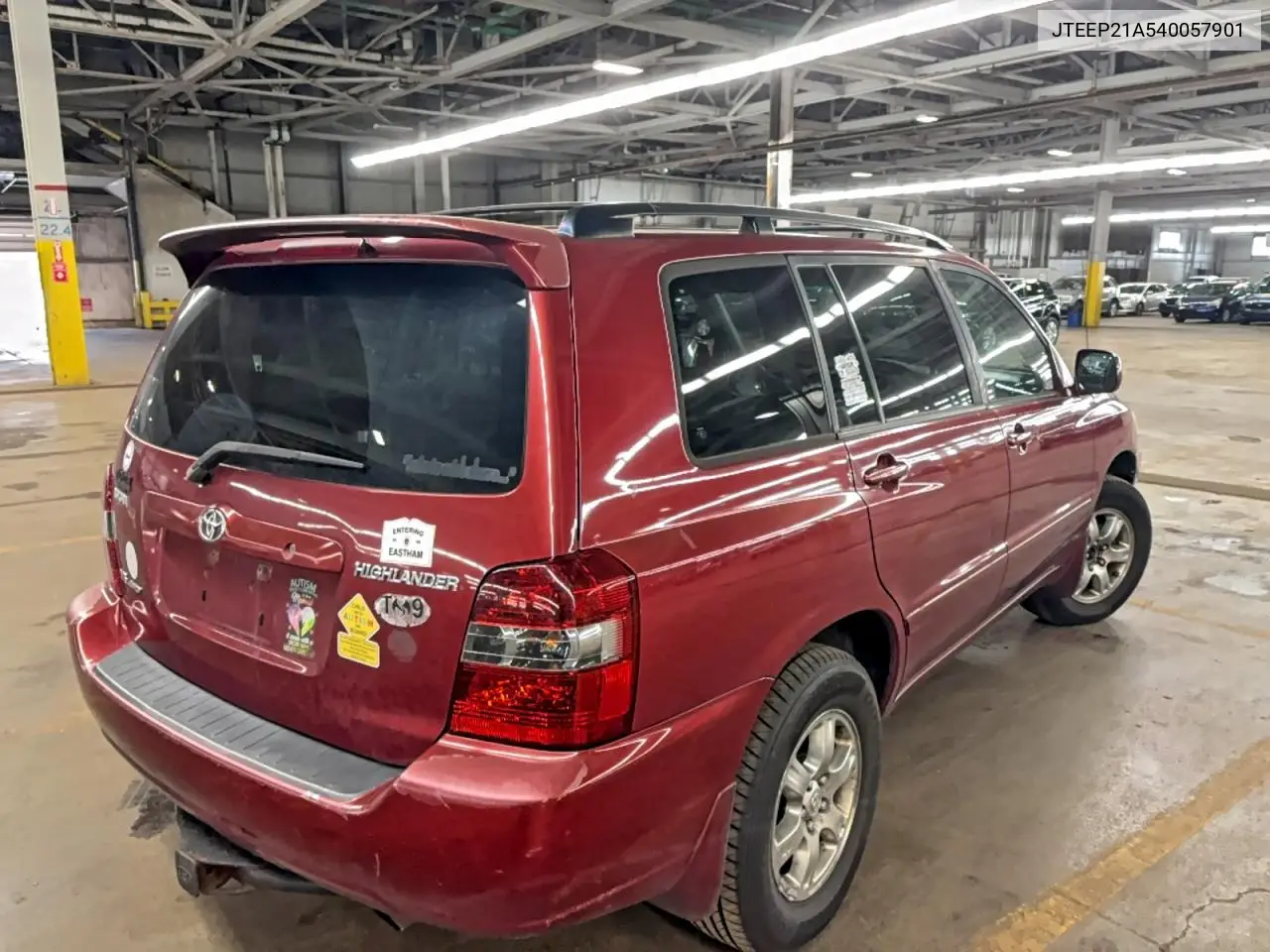 JTEEP21A540057901 2004 Toyota Highlander