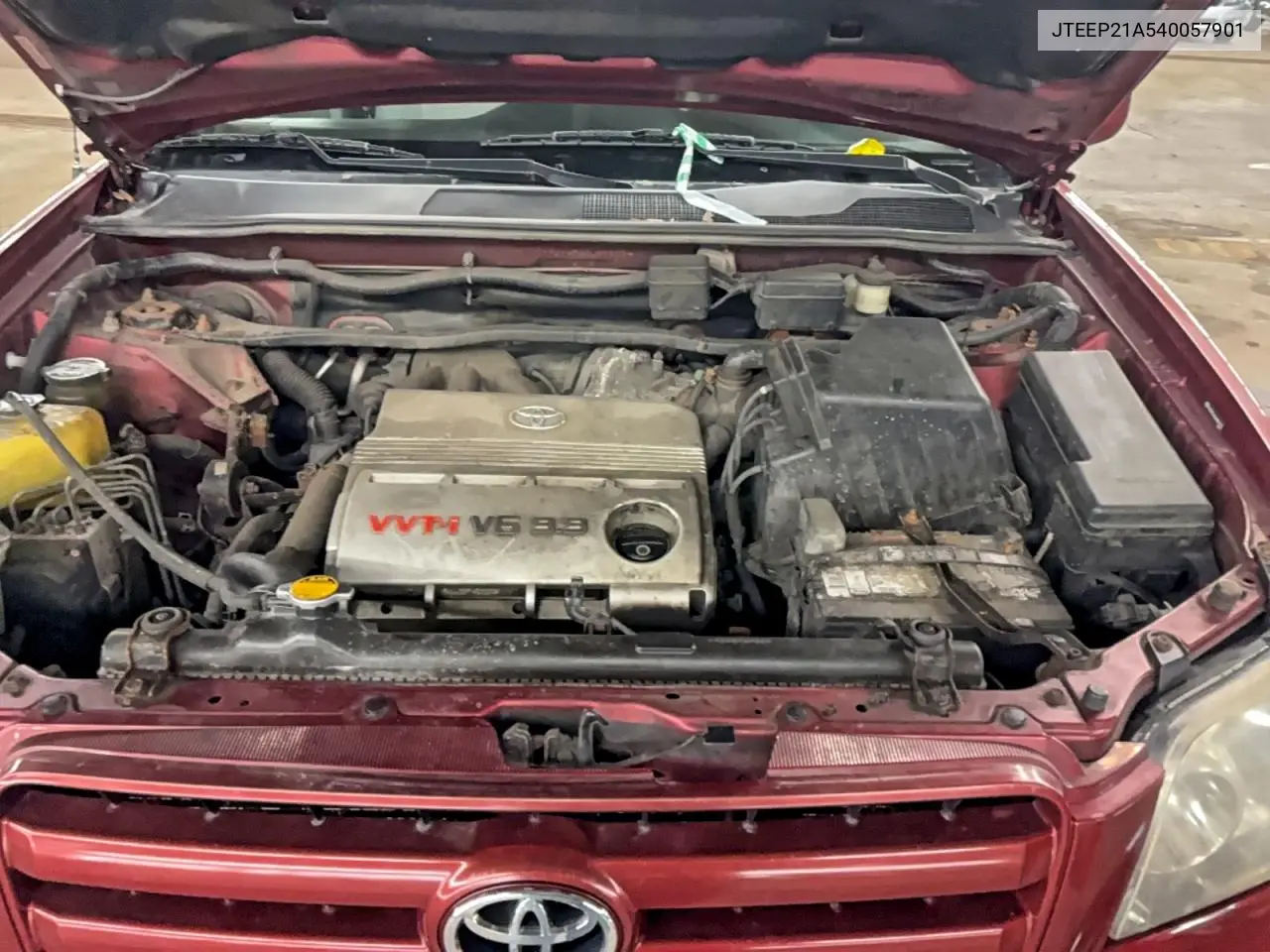 JTEEP21A540057901 2004 Toyota Highlander