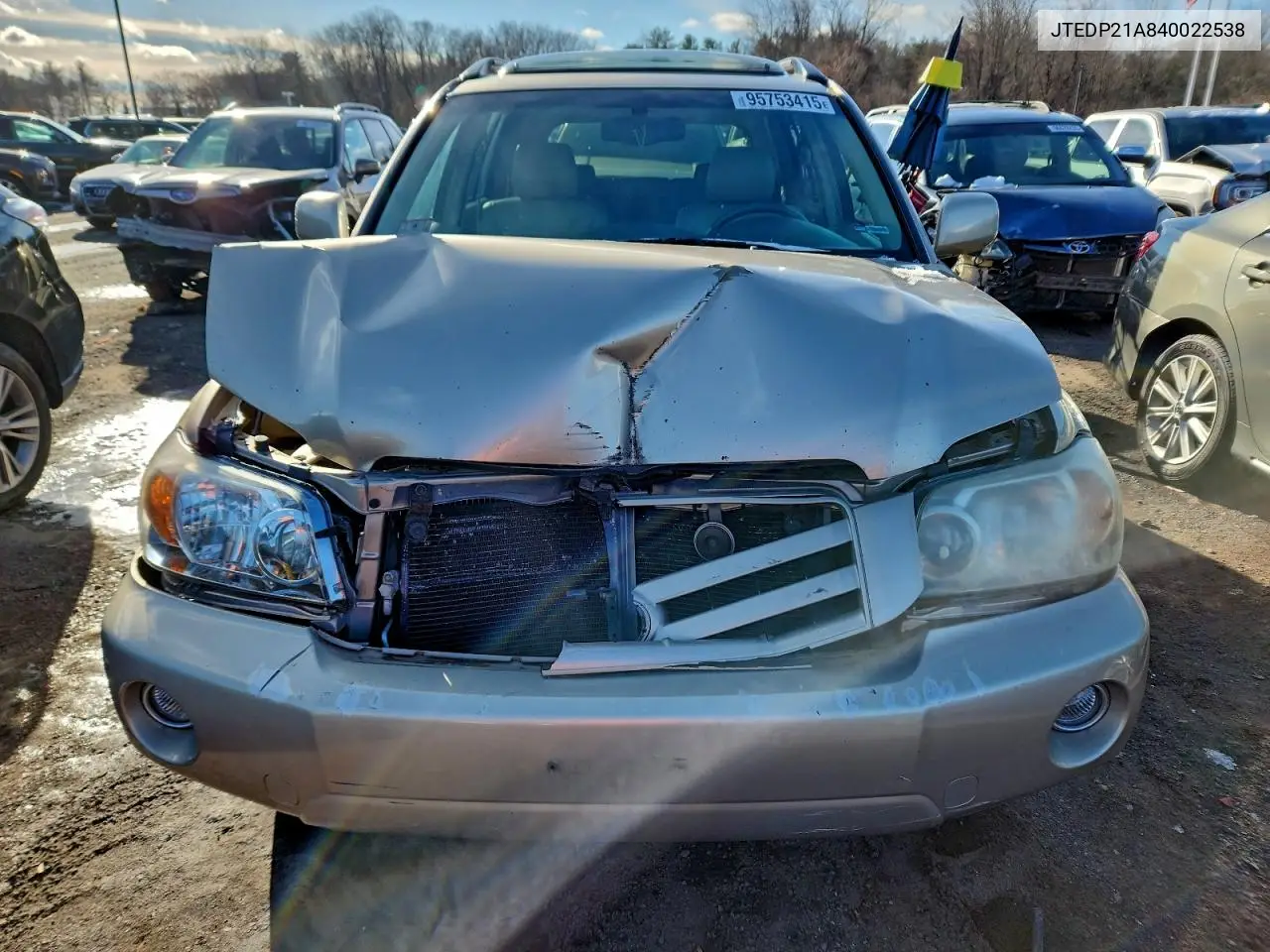 JTEDP21A840022538 2004 Toyota Highlander Base