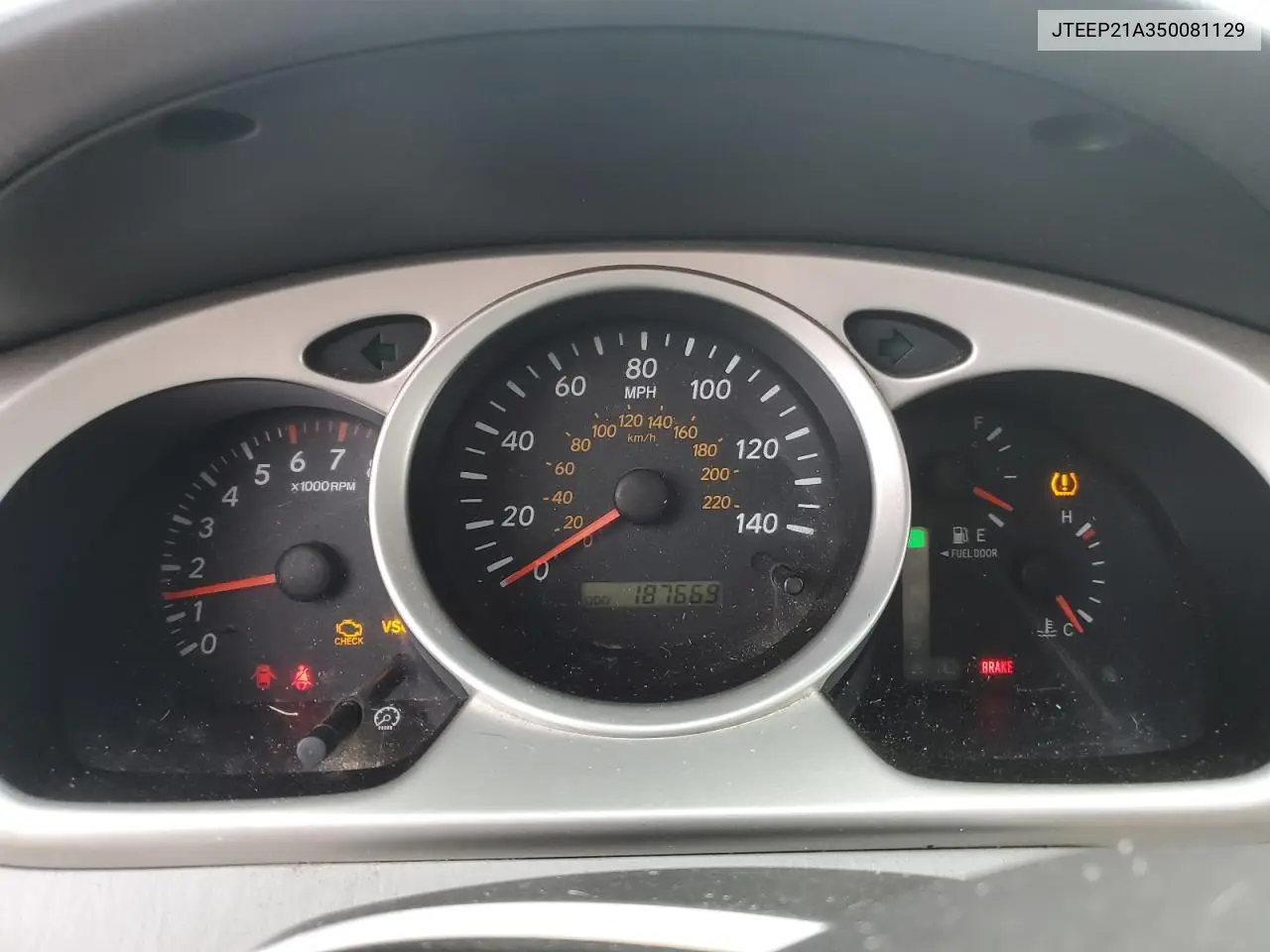 JTEEP21A350081129 2005 Toyota Highlander Limited