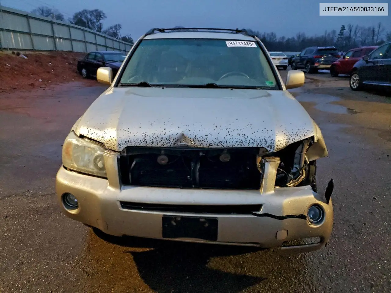JTEEW21A560033166 2006 Toyota Highlander Hybrid