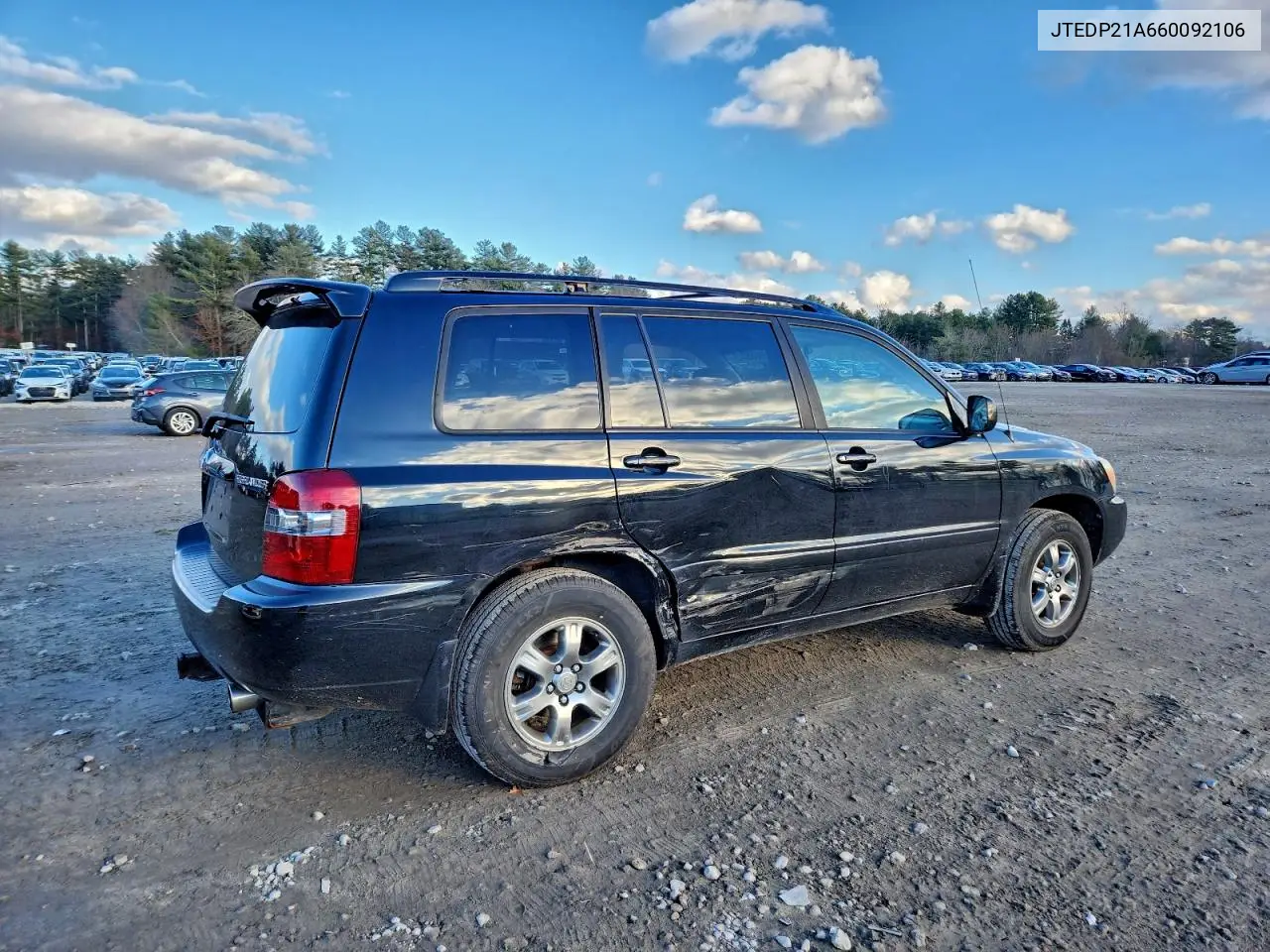 JTEDP21A660092106 2006 Toyota Highlander Limited