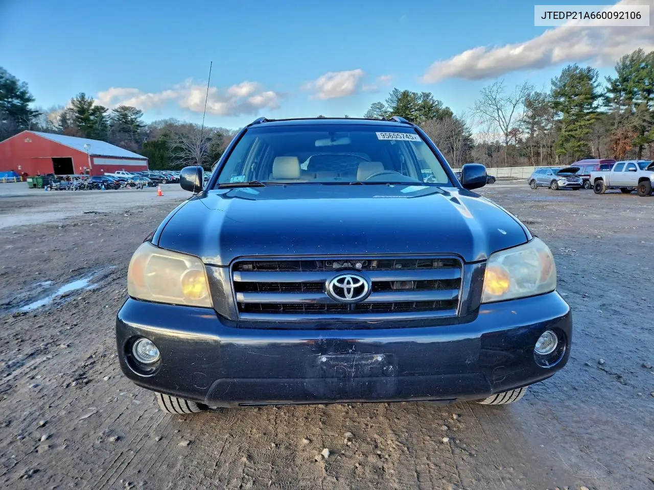 JTEDP21A660092106 2006 Toyota Highlander Limited