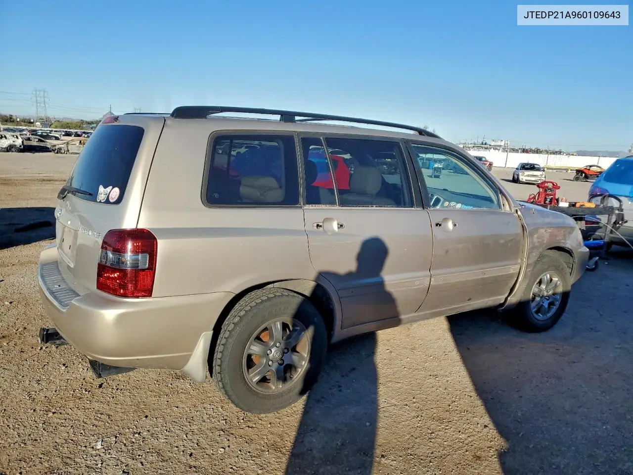 JTEDP21A960109643 2006 Toyota Highlander Limited