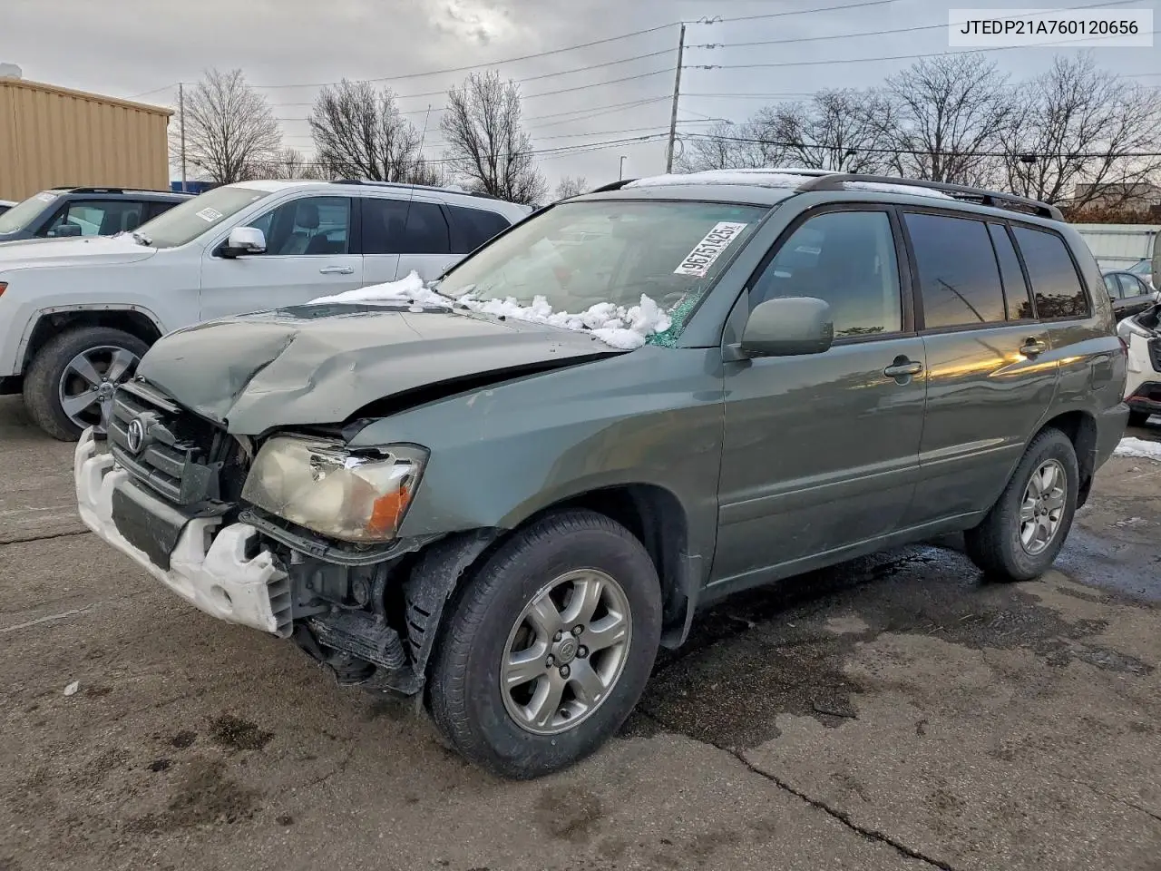 JTEDP21A760120656 2006 Toyota Highlander Limited