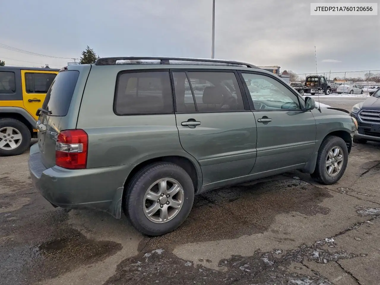 JTEDP21A760120656 2006 Toyota Highlander Limited