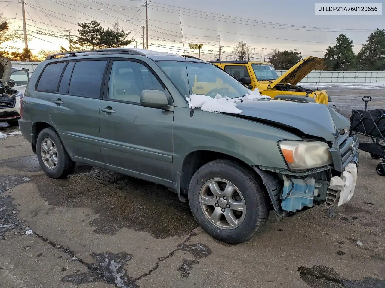 JTEDP21A760120656 2006 Toyota Highlander Limited