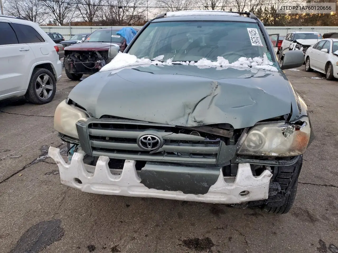 JTEDP21A760120656 2006 Toyota Highlander Limited